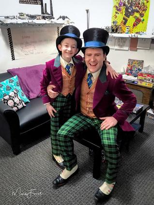 willy wonka jared bradshaw charlie and the chocolate factory broadway christian borle understudy warner brothers