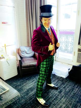 willy wonka jared bradshaw charlie and the chocolate factory broadway christian borle understudy warner brothers