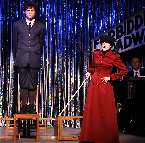 janet dickinson, jared bradshaw forbidden broadway