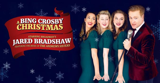jared bradshaw chicago mariott bing crosby broadway maggie salley andrews sisters molly wiley houston jess berzack andrews sisters
