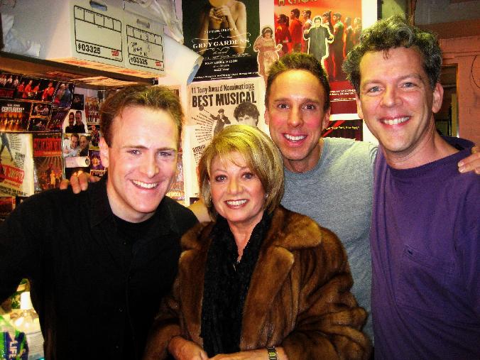elaine paige, jared bradshaw, michael west, david caldwell