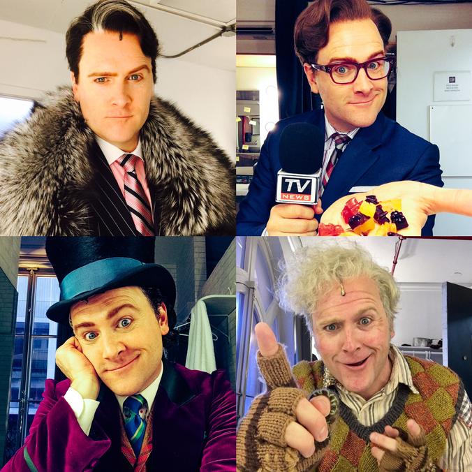 willy wonka jared bradshaw charlie and the chocolate factory broadway christian borle understudy warner brothers