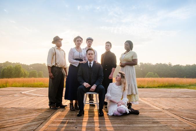 jared bradshaw maggie salley molly wiley j koby parker wallace buice theatre parade jason robert brown