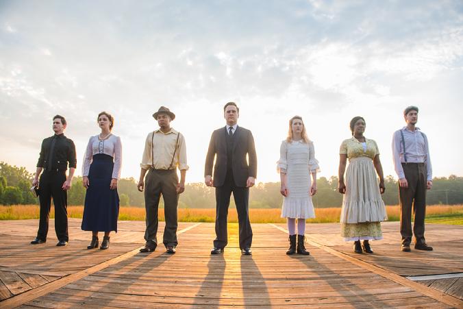 jared bradshaw maggie salley molly wiley j koby parker wallace buice theatre parade jason robert brown